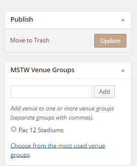 MSTW Venue Groups Metabox
